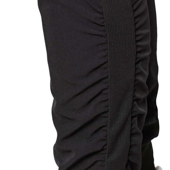 NWT Mondetta Women's Drawstring Lined Woven Jogger Pants Black Size S $60 5C124 - Picture 4 of 6